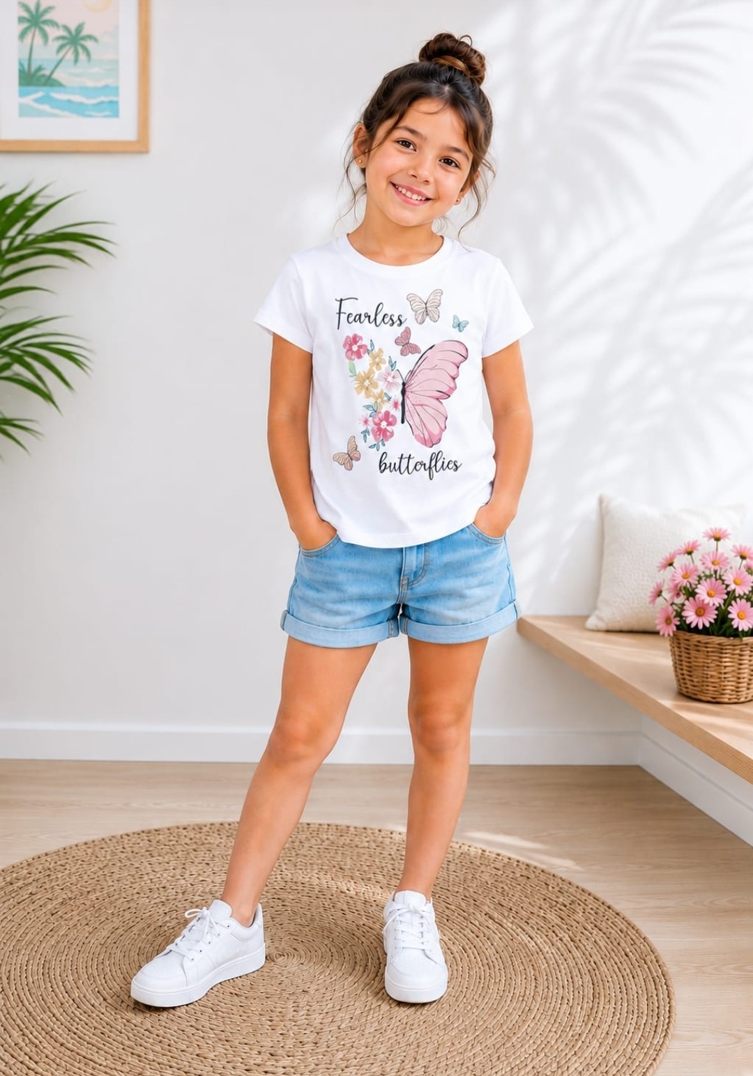 Remera Mariposa Nena - Imagen 2