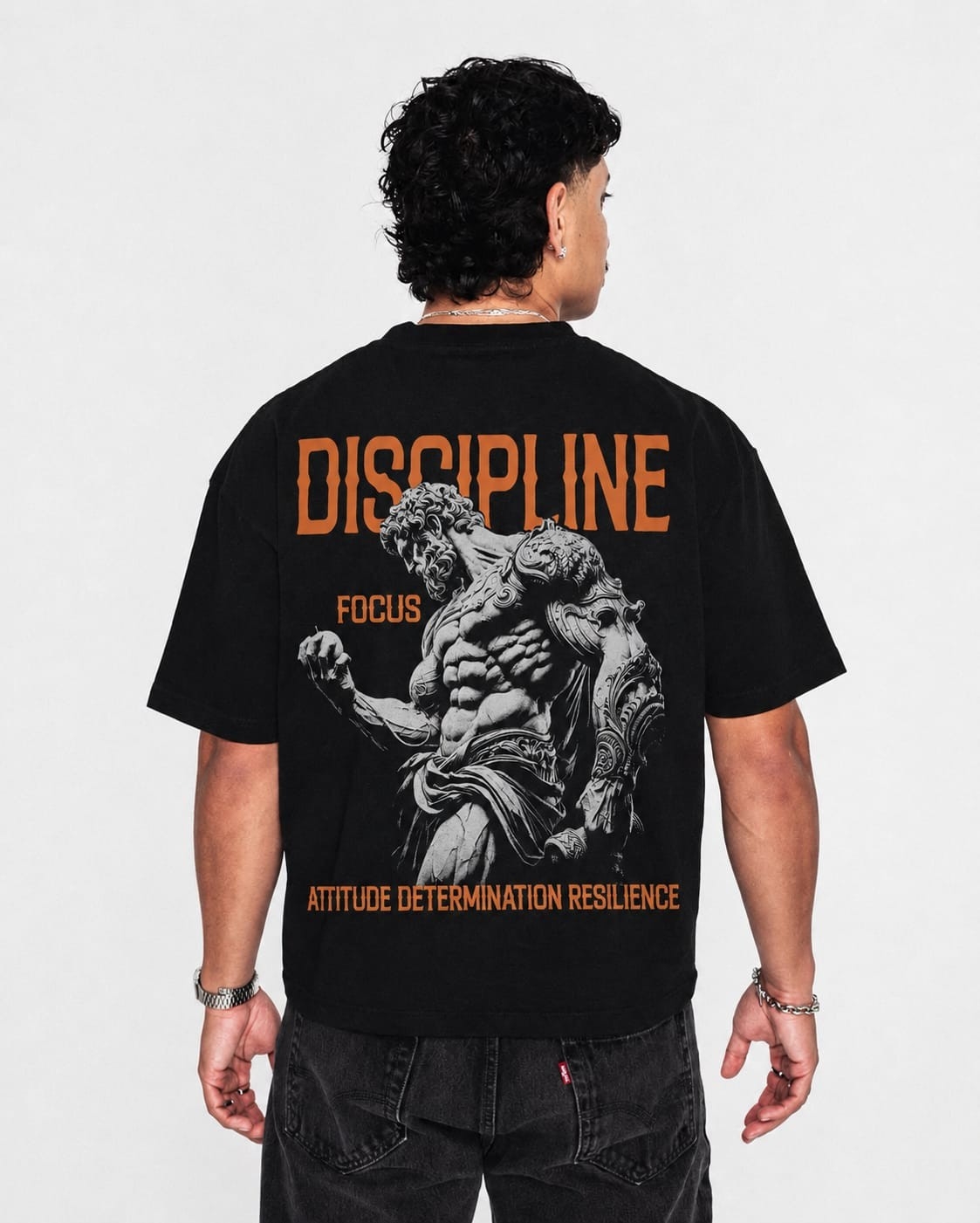 Remera Overside Algodón Peinado Premium - Imagen 5