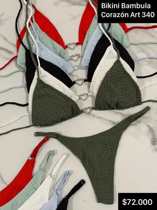 Bikini Bambula Corazón Art 340