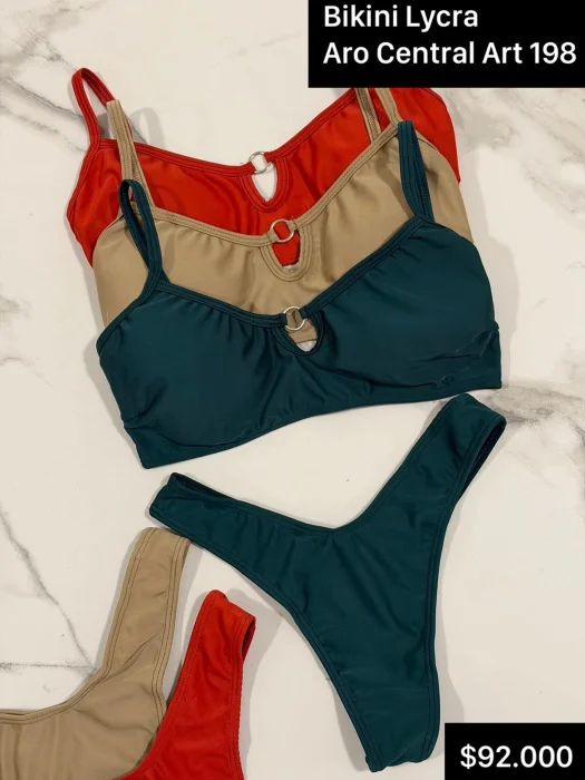 Bikini Lycra Premium Aro Central Art 198