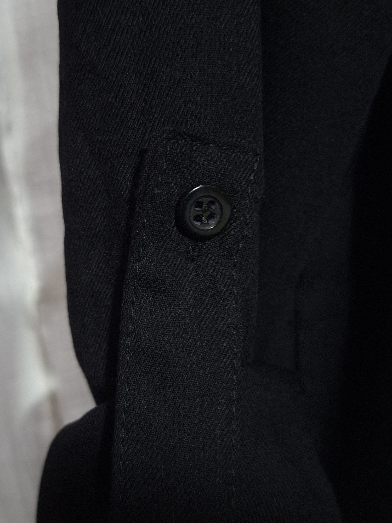 Camisa Negra Manga Larga y 3/4 - Imagen 2
