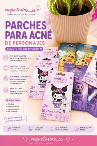 Parche para Acne Personajes Kawai