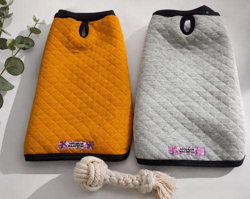 Buzo de Corderito Mostaza y Melange(ver Tabla de Talles y Precios)
