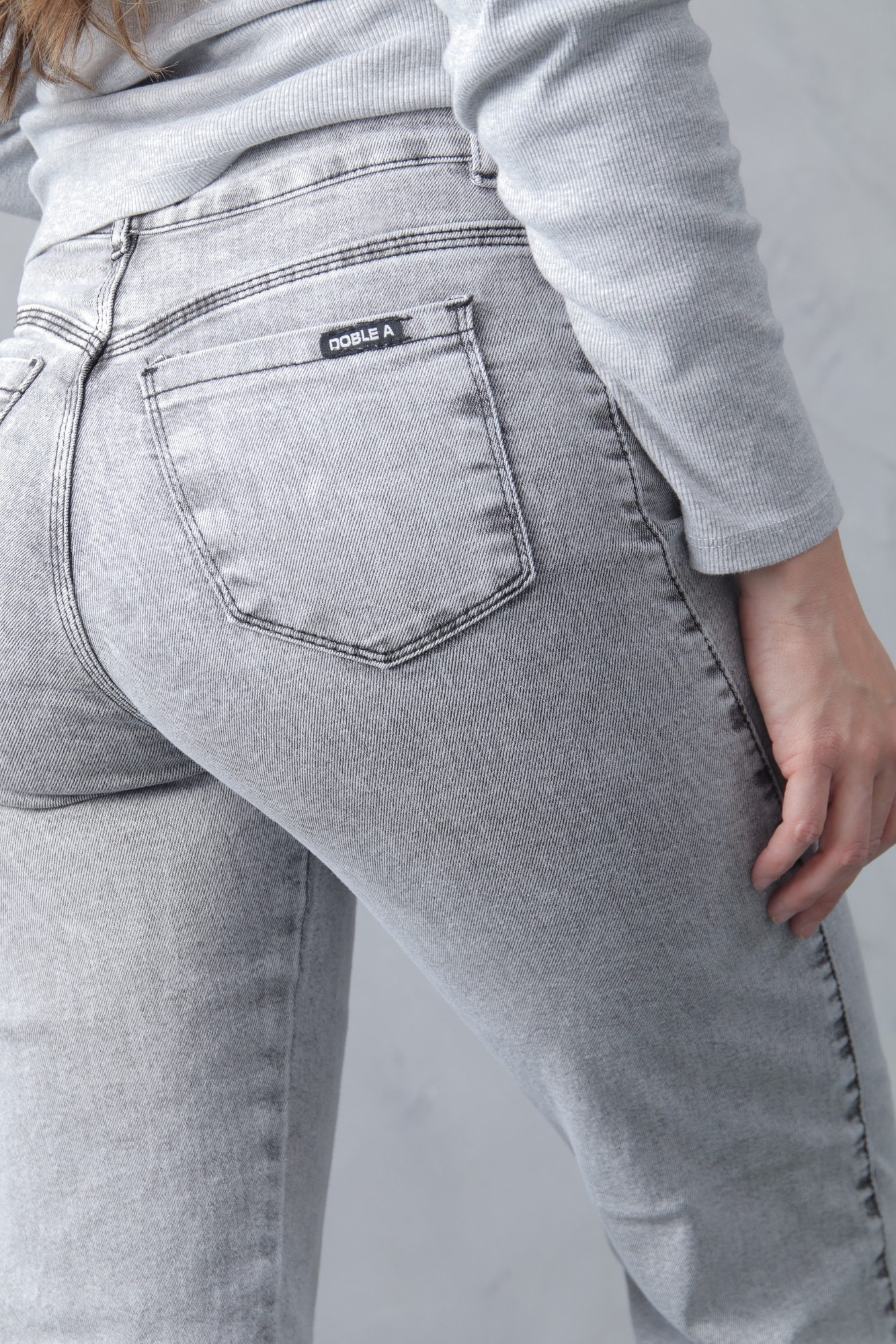 Wide Leg Gray Elastizado - Imagen 7