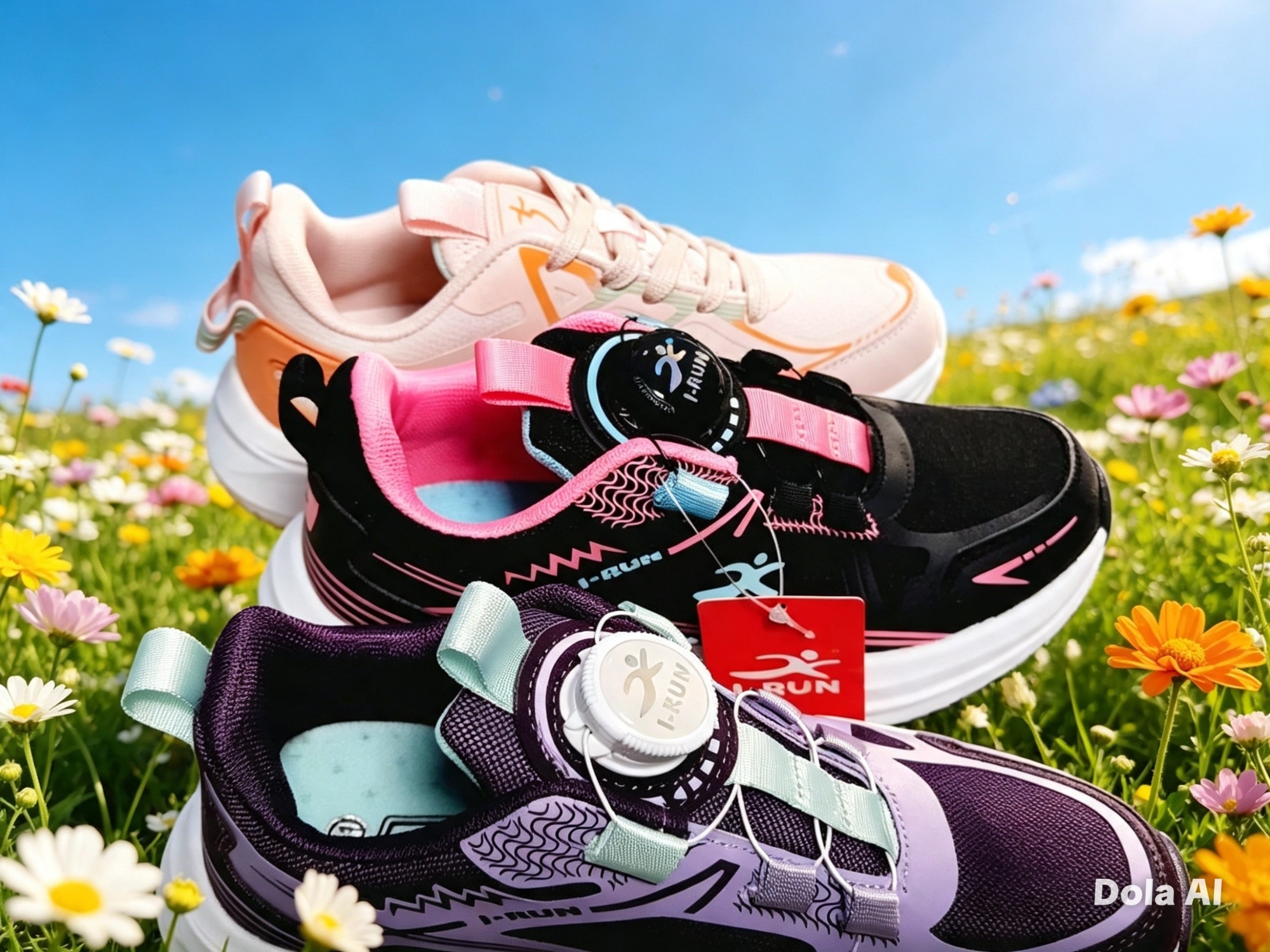 Zapatillas I-run para Niña. - Imagen 3