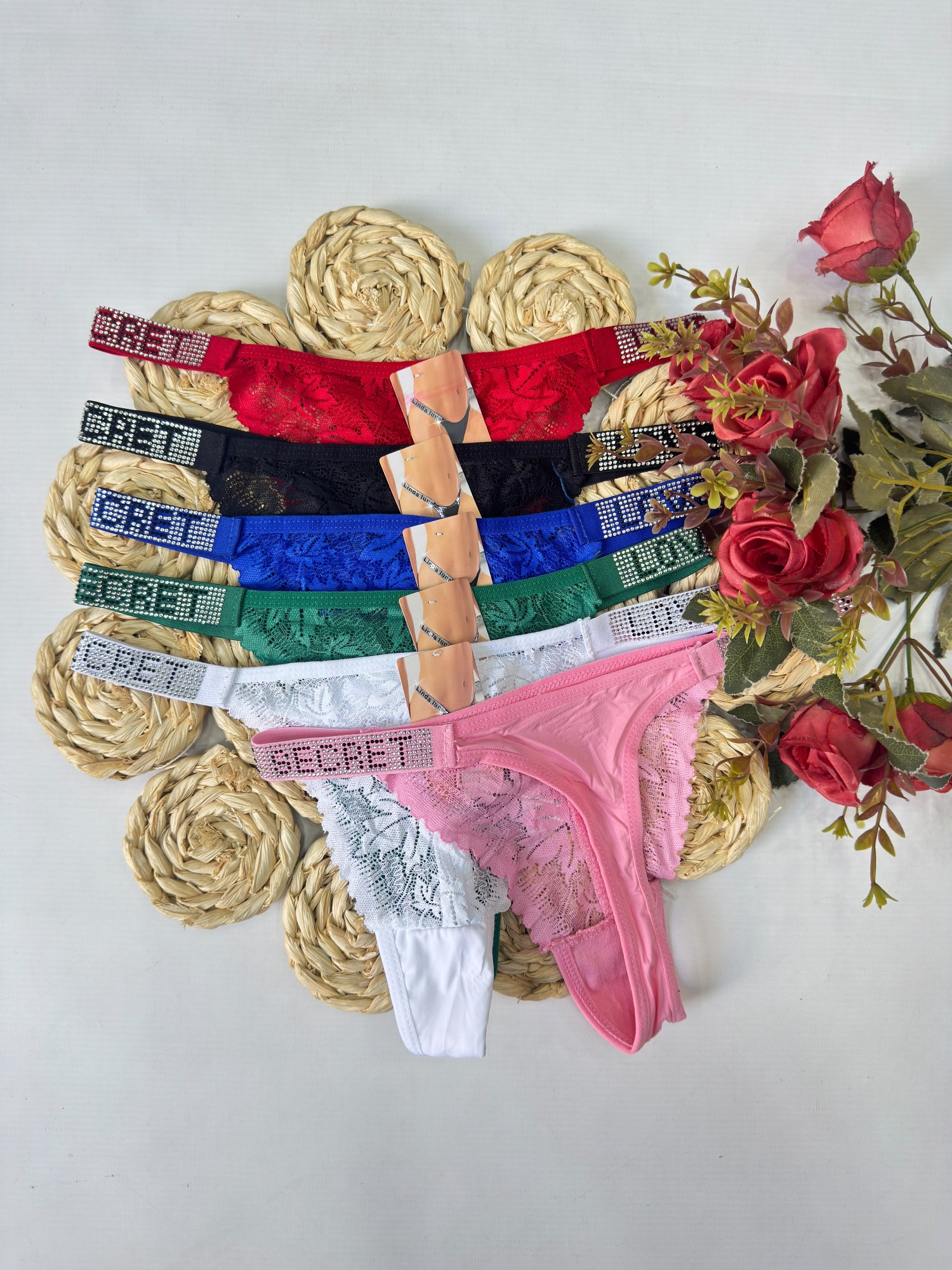 Les de Encaje C/strass - Imagen 2