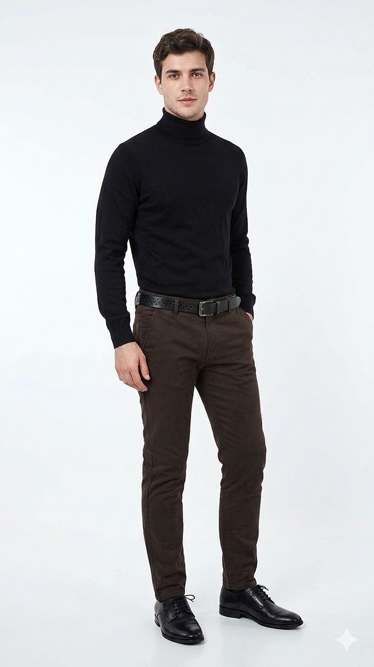 Pantalon Corte Chino Hombre Pantalon Semi Chupin Skinny Caballero Elegante Mayoristas - Imagen 4