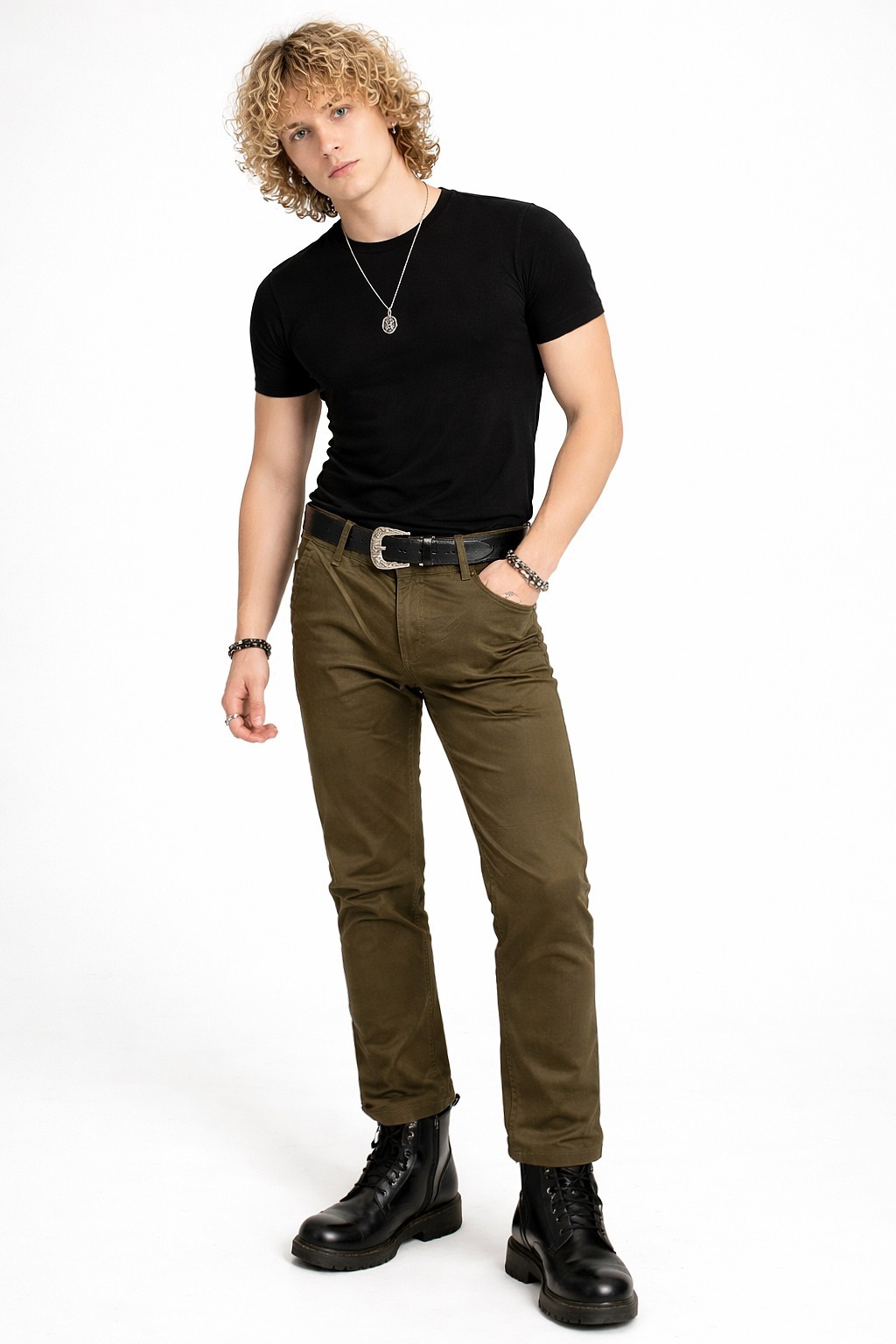 Pantalon Corte Chino Hombre Pantalon Semi Chupin Skinny Caballero Elegante Mayoristas - Imagen 5