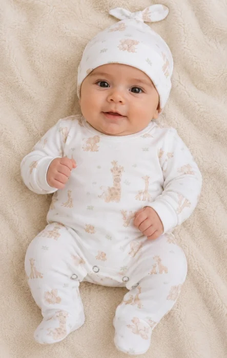 Enterito Algodón con Gorro Early Art 492