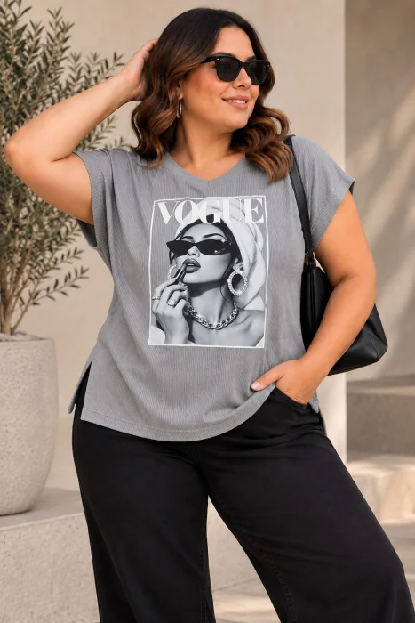 Remeras Estampadas (morley Viscosa)