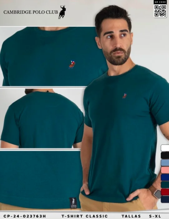 Remera Algodón Polo Art 3763h