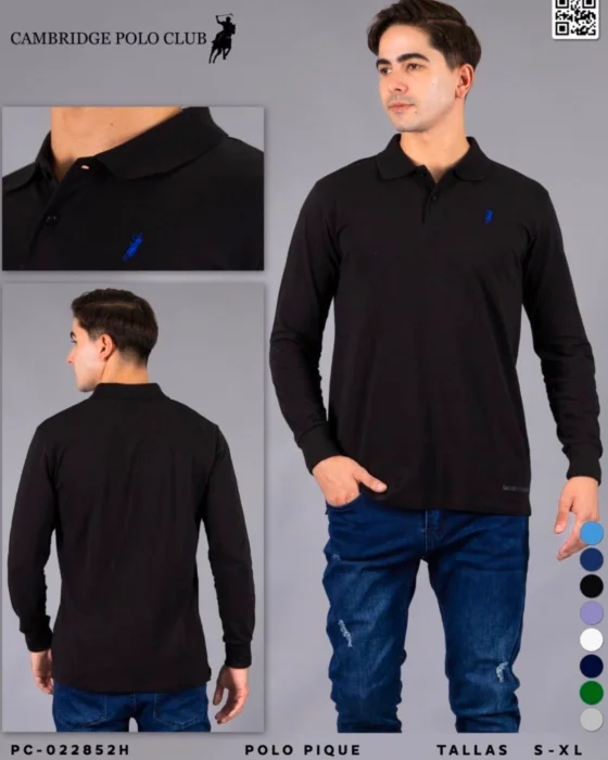 Chomba Polo Manga Larga  Art 2852