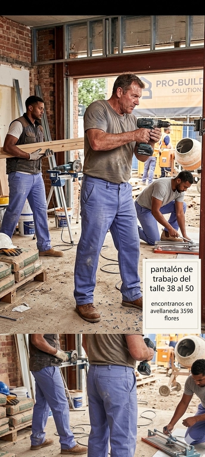 Pantalon de Trabajo Gabardina - Imagen 3