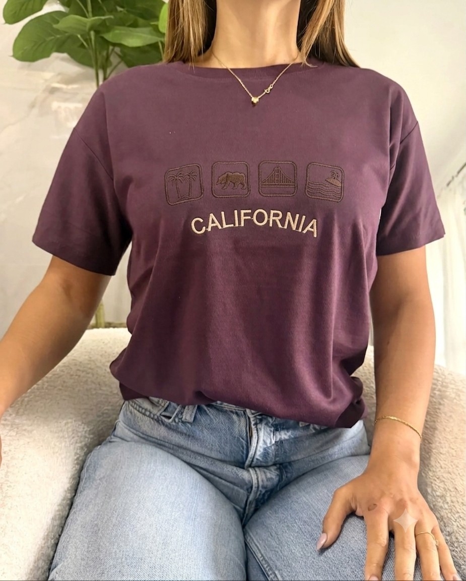 Remera Bordada "california" - Imagen 3
