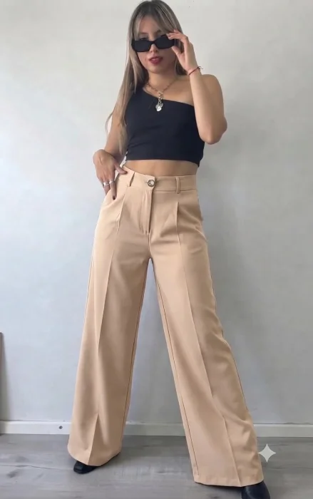 Pantalones Crep Sastrero