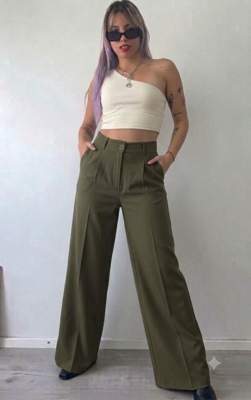 Pantalón Crep Sastrero - Imagen 6
