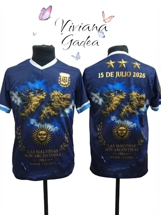 Remeras Malvinas Sublimadas