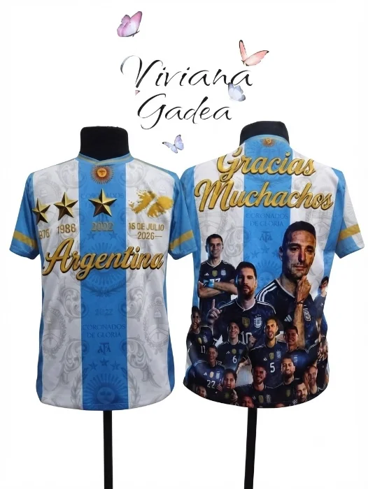 Remeras Vamos Muchachos