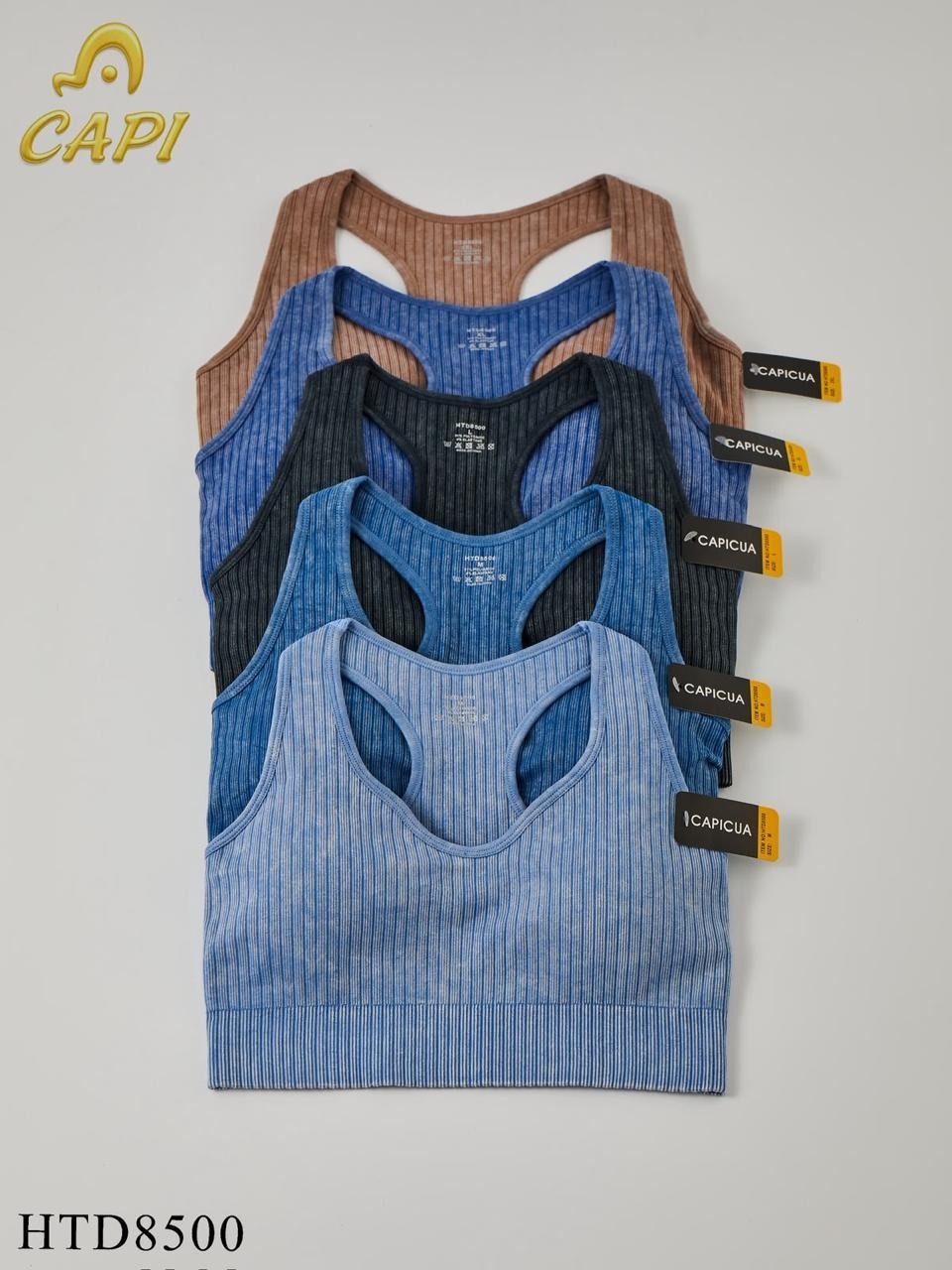 Hermosos Top Seamless Prelavado Bretel Ancho..!! - Imagen 4