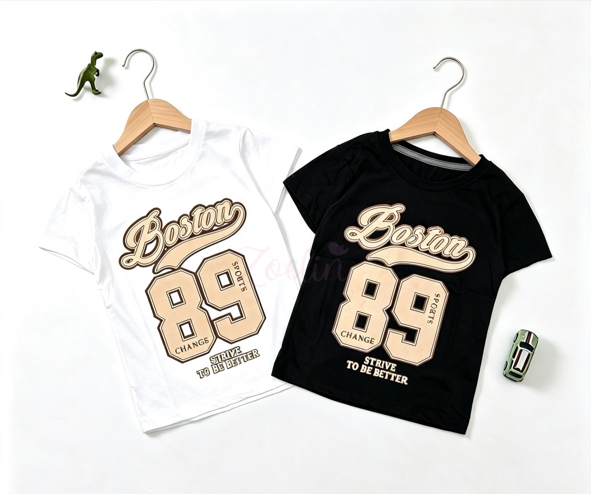 Remera Estampado con Relieve. Algodón Peinado Premium - Imagen 3