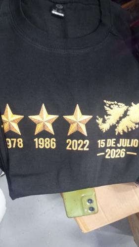 Remera 3 Estrellas Malvinas Argentinas