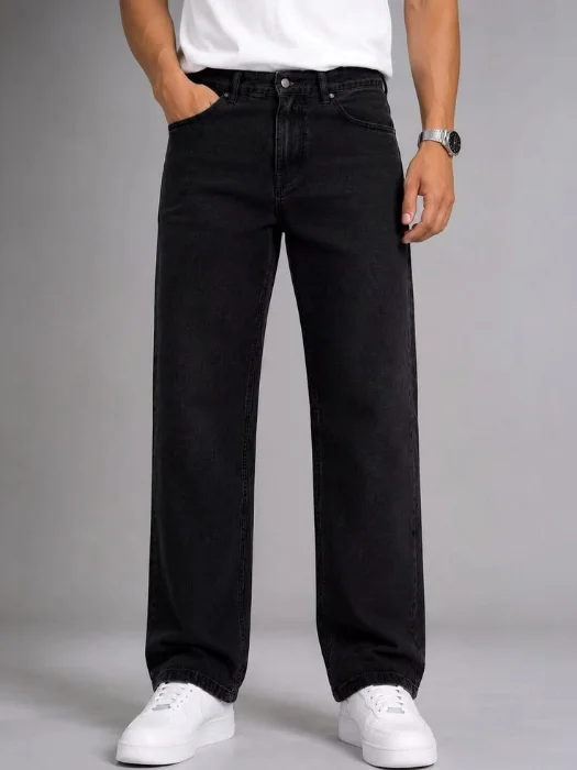 Jean Clásico Hombre Pantalon Denim Recto Caballero Unisex Moda 2000's Pinterest