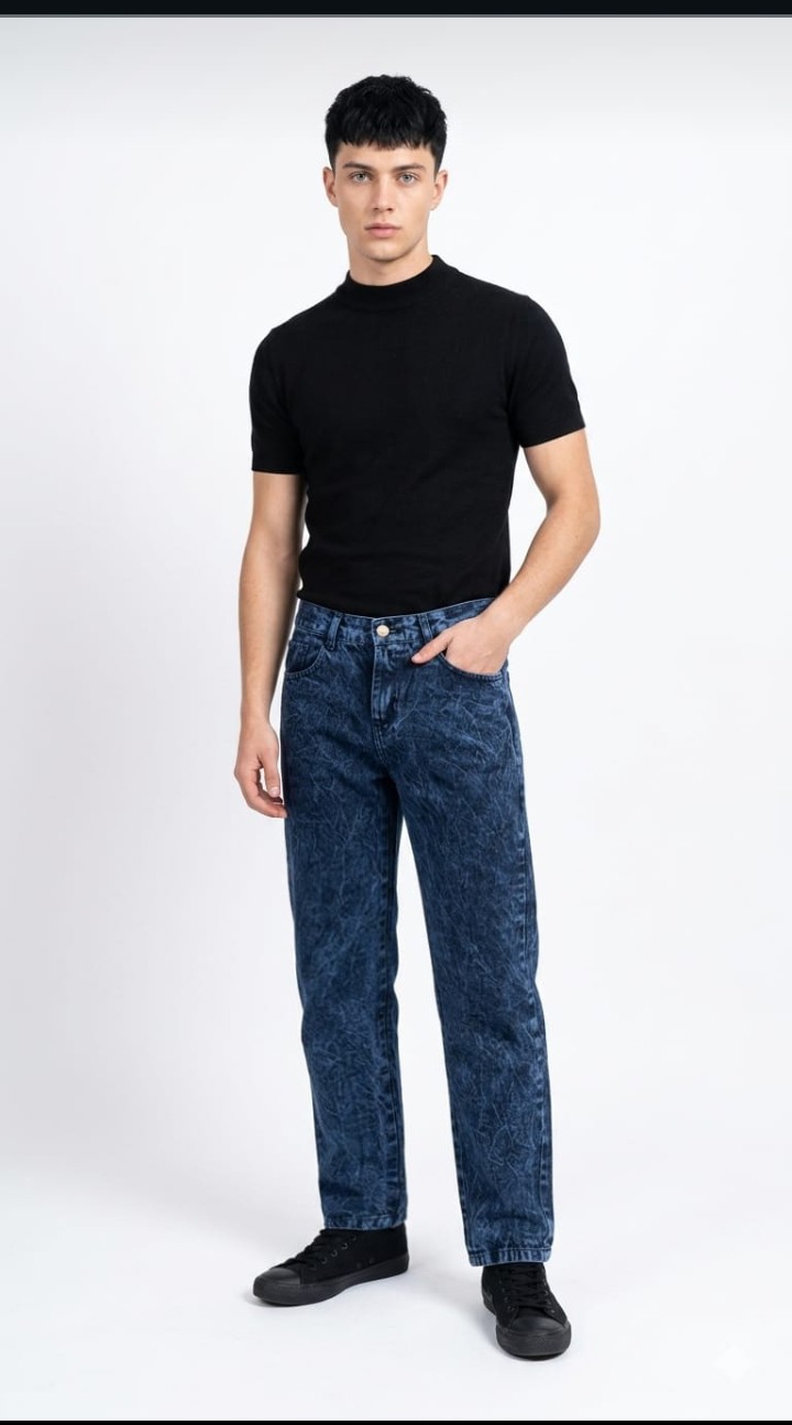 Jean Clásico Hombre Pantalon Denim Recto Caballero Unisex Moda 2000's Pinterest - Imagen 6
