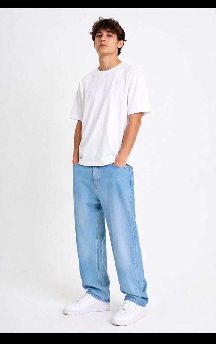 Jean Clásico Hombre Pantalon Denim Recto Caballero Unisex Moda 2000's Pinterest - Imagen 8