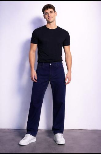 Jean Clásico Hombre Pantalon Ancho Recto Denim Caballero Mayoristas Hotsale 2000's