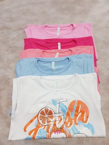 Remeras Modal Viscosa Nena