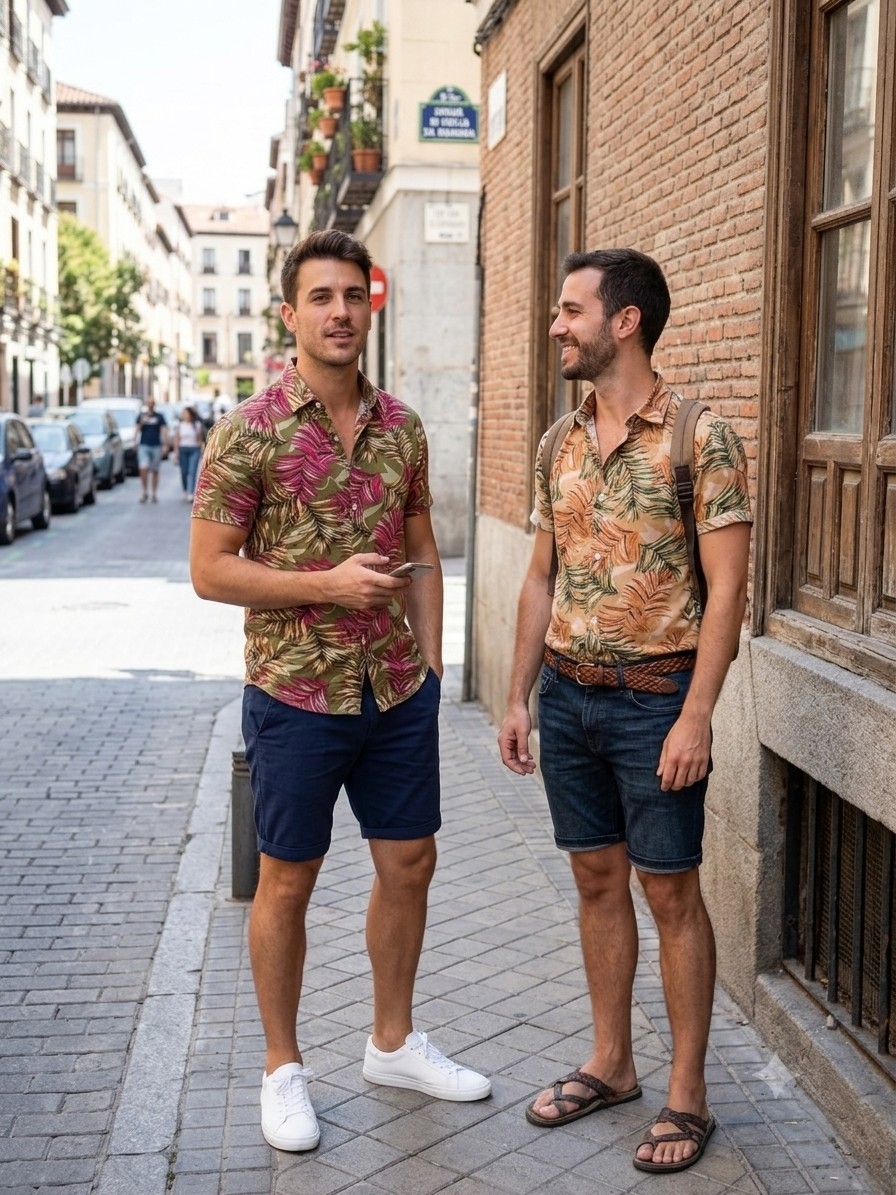 Camisa Manga Corta Fibrana Polplin - Imagen 3