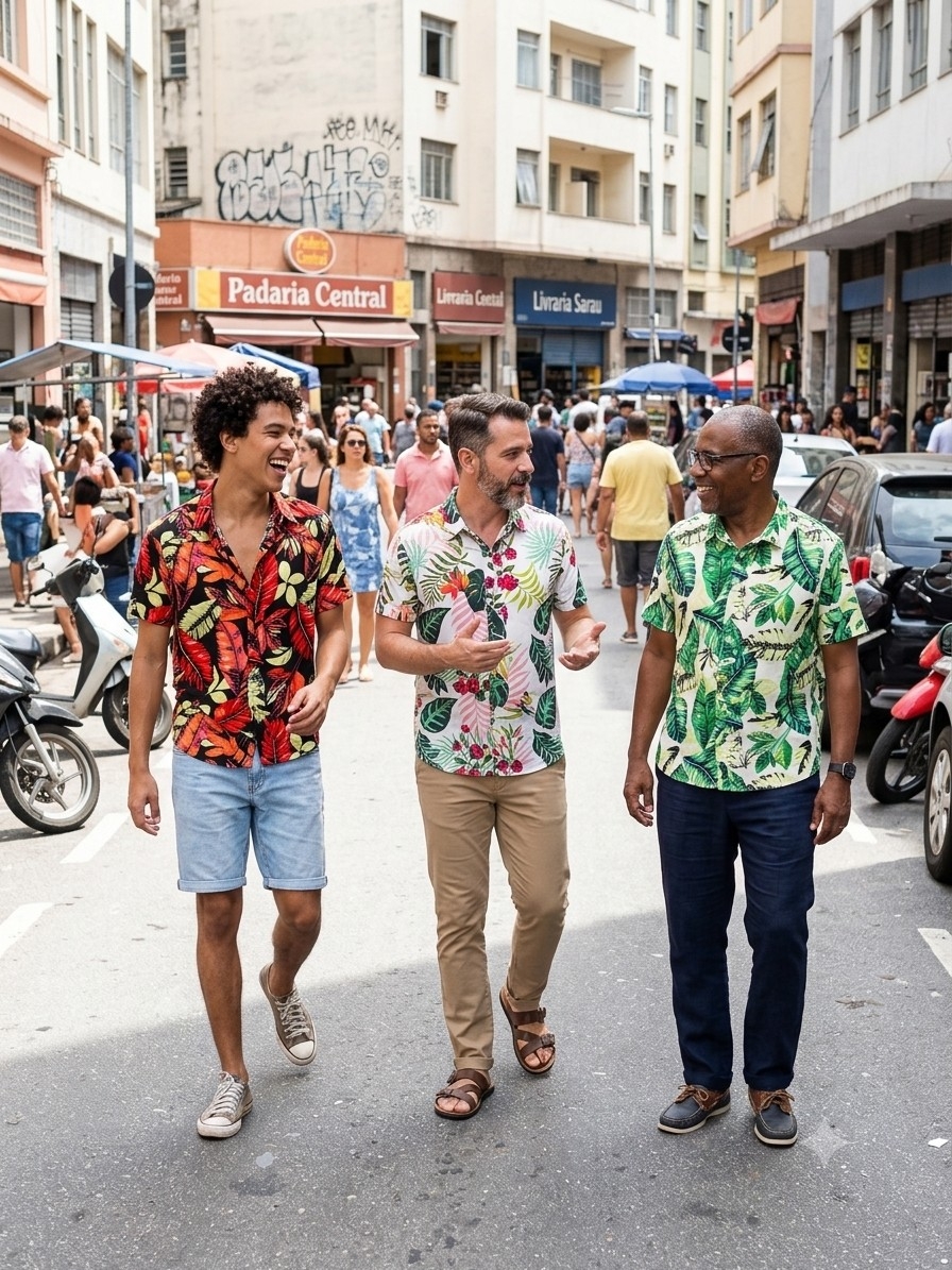 Camisa Manga Corta Fibrana Poplin - Imagen 3