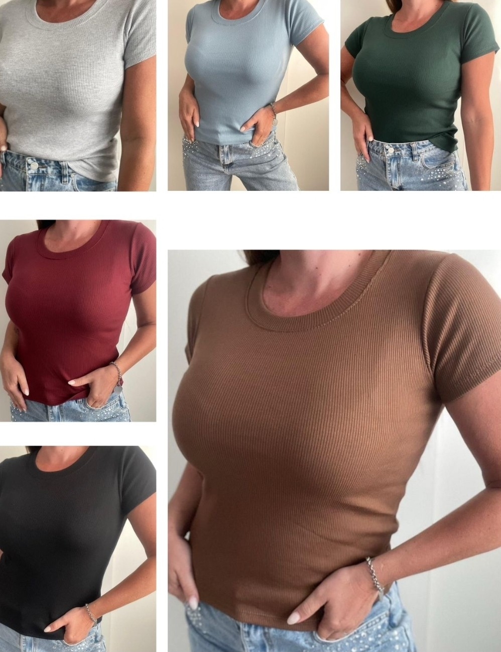 Remeras Lisa de  Morley Cuello Redondo - Imagen 2