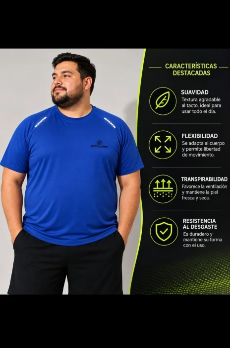 Remeras Deportivas Drifit Talles Especiales