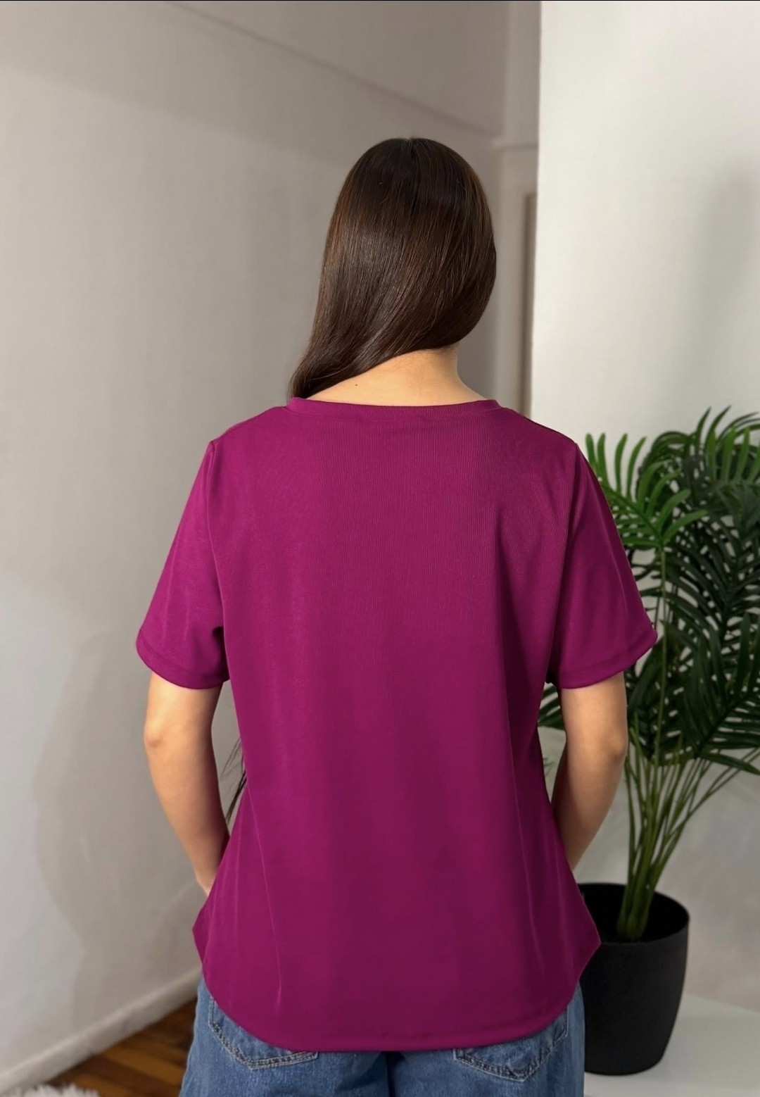 Remera Cuello V Morley Rib - Estrella - Imagen 4