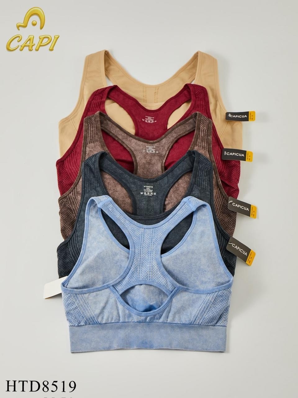 Hermosos Top Seamless Prelavado Especial Bretel Ancho..!! - Imagen 2