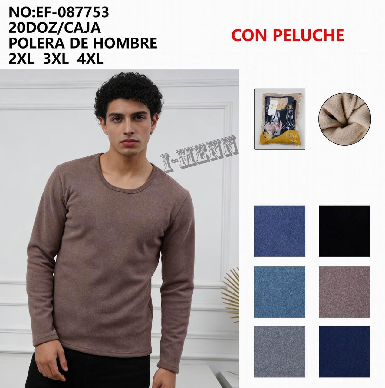 Camiseta Termica con Peluche Unisex - Imagen 2