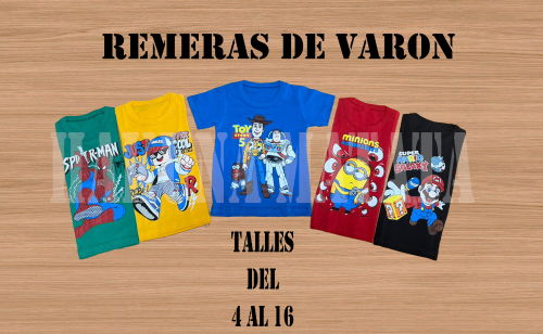 Remeras de Varón