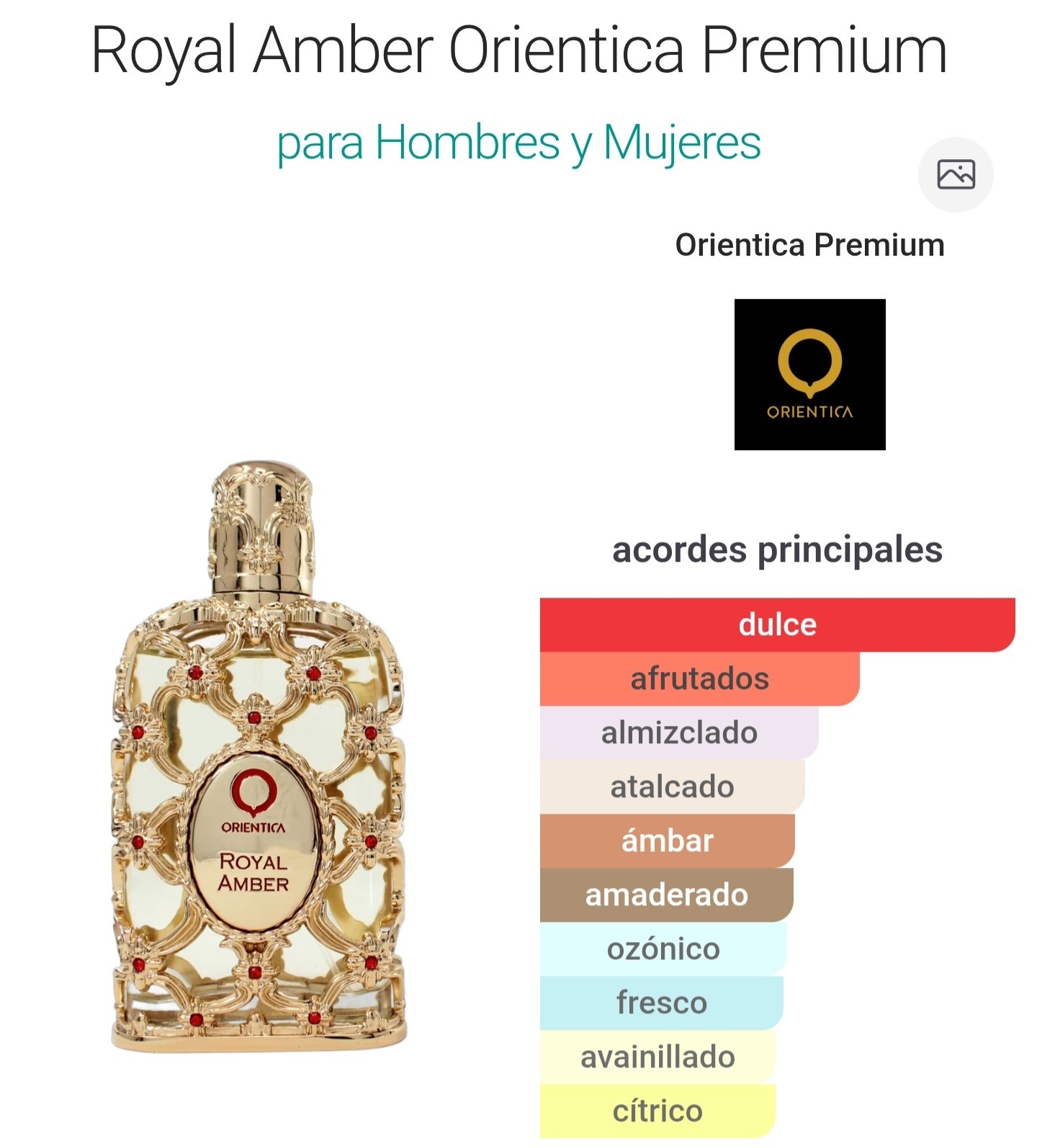 Royal Amber 80ml - Imagen 2