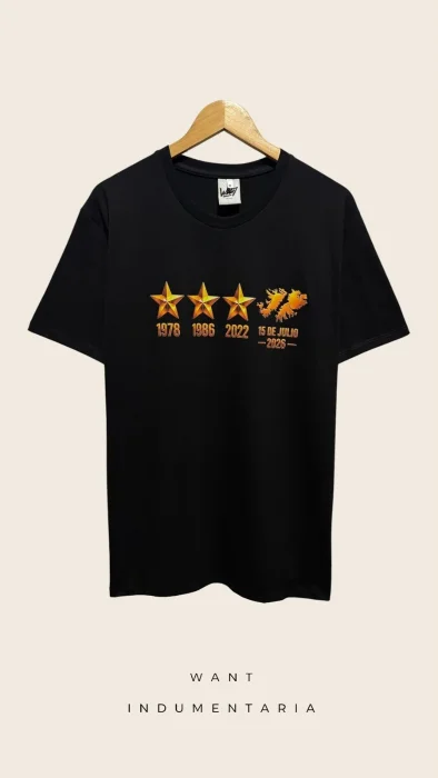 Remera Estampada Adulto