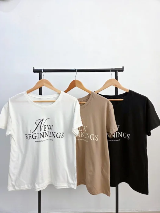 Remera Mediana New Beginnings