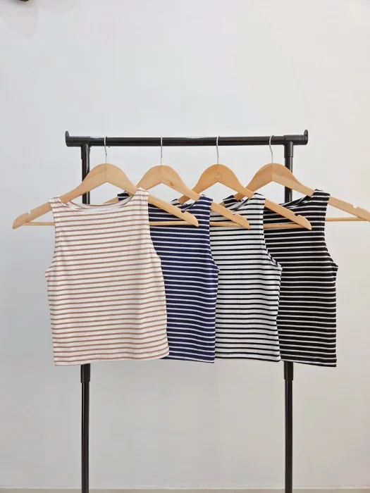 Musculosa de Morley Rayada