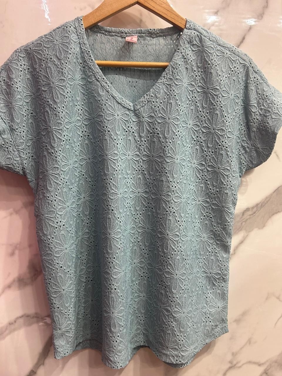 Remera Mng Japonesa Escote (v)brodery - Imagen 5