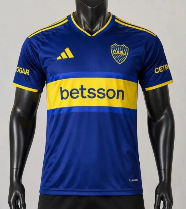 Camiseta Boca Premium Bordada