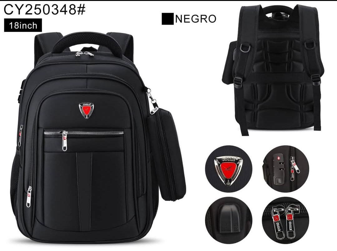 Mochila Reforzada con Cartuchera - Imagen 2