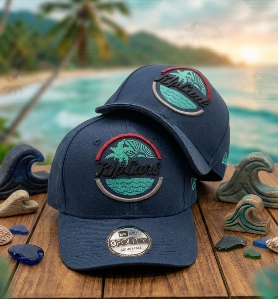 Gorra Ripcurl Cerrada Bordada . - Imagen 2