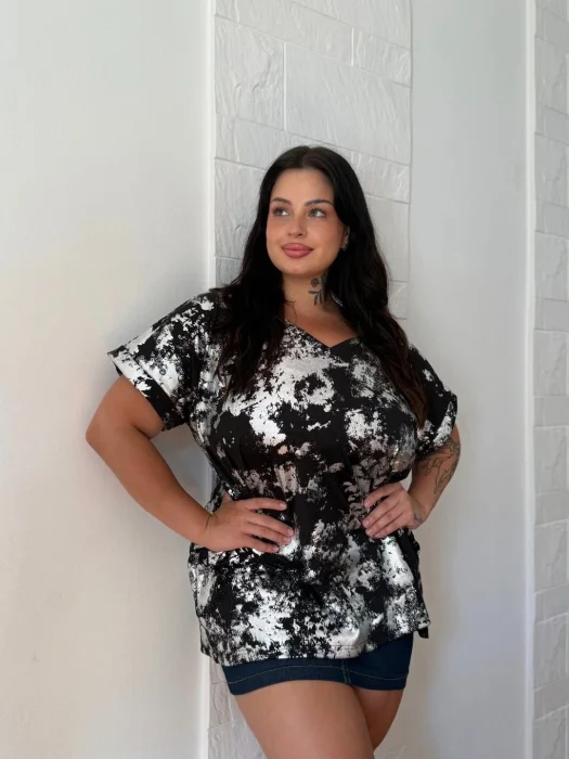 Remera Foil Batik