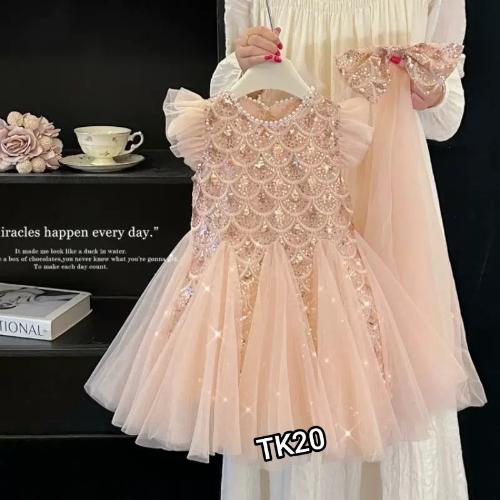 Vestido Tk20 Rosa Viejo