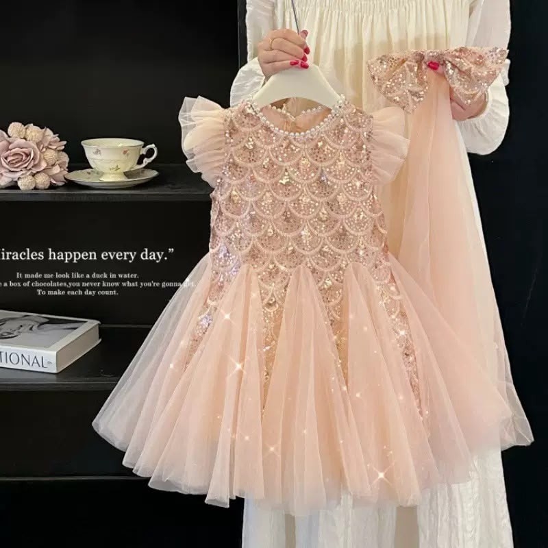 Vestido Tk20 Rosa Viejo - Imagen 2