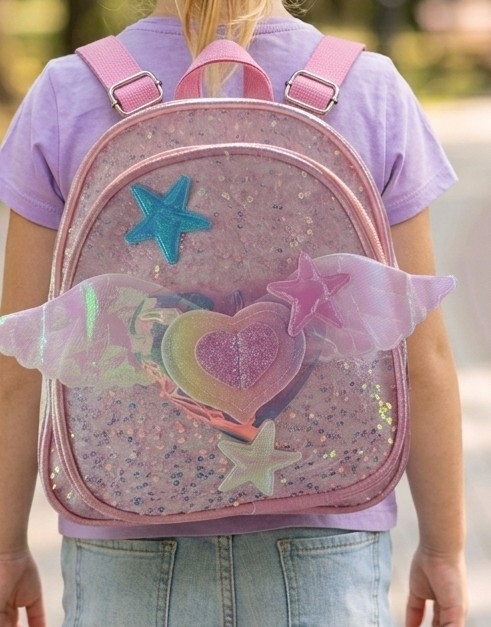 Mochila de Niña Corazón con Alitas - Imagen 3